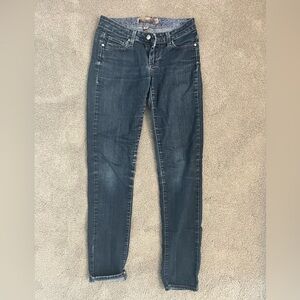 PAIGE Dark Blue Skinny Jeans